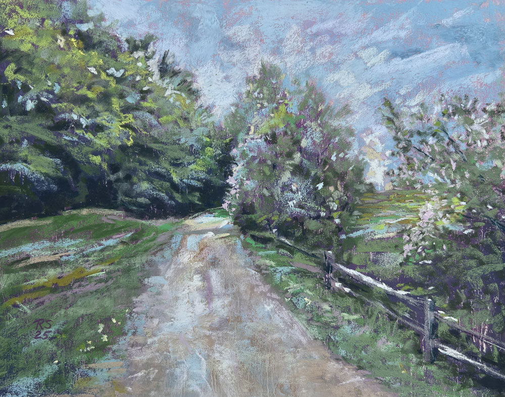 Pastel painting Ruth Sterling Bretwood